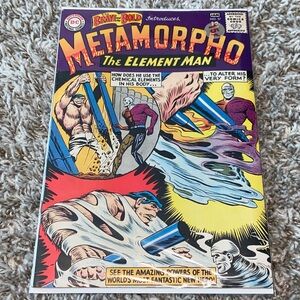 VINTAGE 1964 DC COMICS The Brave & The Bold Key 1st Metamorpho Silver Age #57